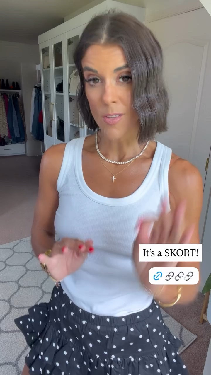 It’s a SKORT! Size small in SKORT. Size xs in tank

#LTKdayinmylife #LTKmomlife