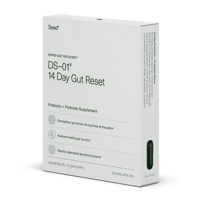Seed 14-Day Gut Reset Probiotic Capsules - 28ct | Target