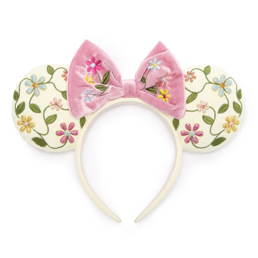 Minnie Mouse Floral Ear Headband by BaubleBar | Disney Store