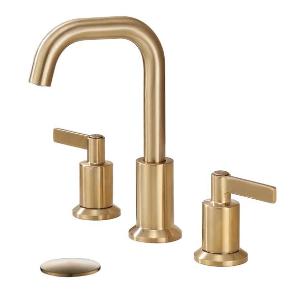 Kree Widespread Bathroom Faucet with Drain Assembly | Wayfair North America