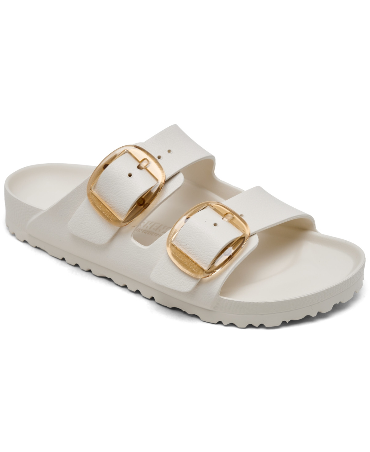 Birkenstock Women's Arizona Big Buckle Eva Sandals from Finish Line - Eggshell | Macy's
