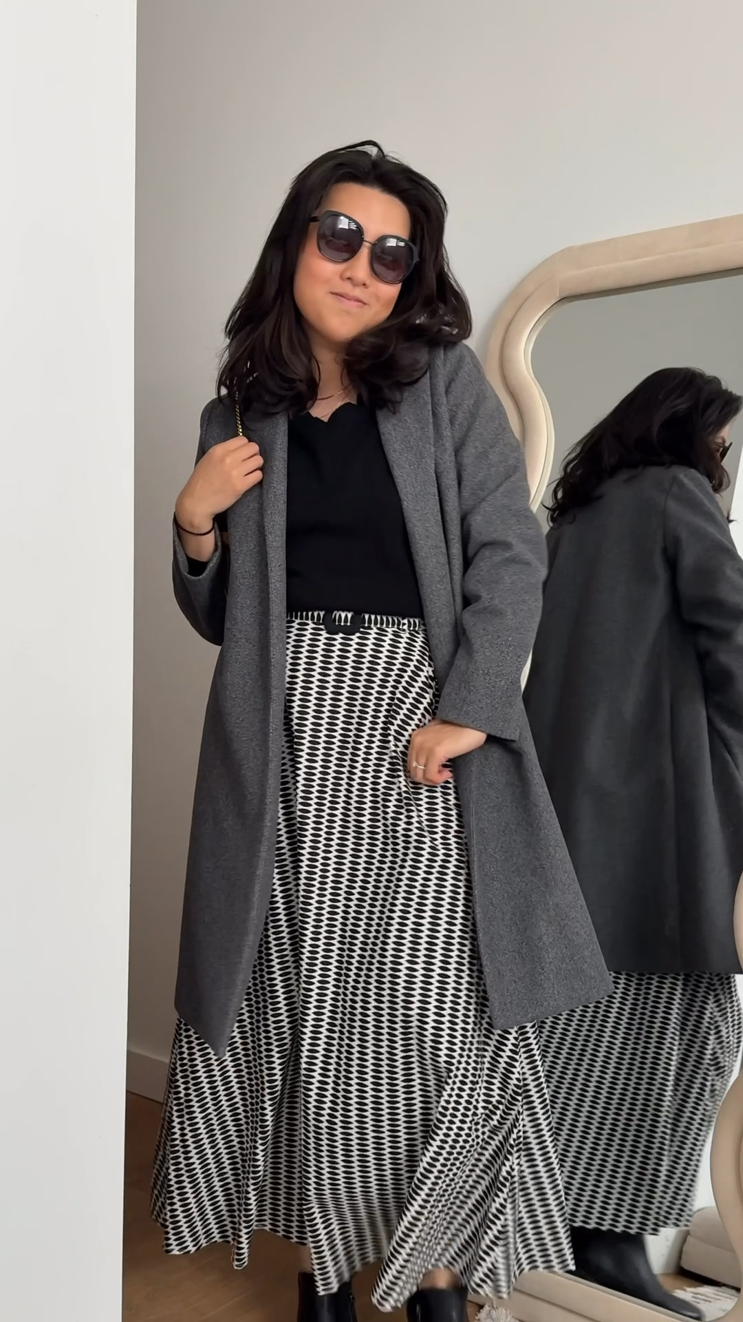 Corporate or everyday wear, I think this outfit works for all! #corporatelook #smartcasual #greyandblack #maxiskirt #winteroutfit 

#LTKwinter #LTKaustralia #LTKstyletip