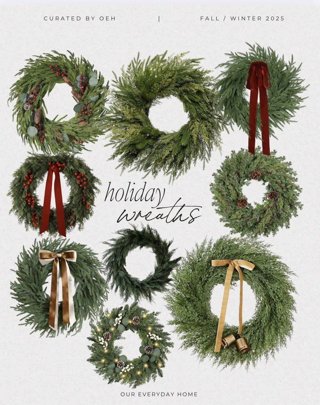 Grab your favorite wreath for the holiday season! 

Christmas wreaths
Christmas decor 

#LTKHoliday #LTKFindsUnder50 #LTKHome