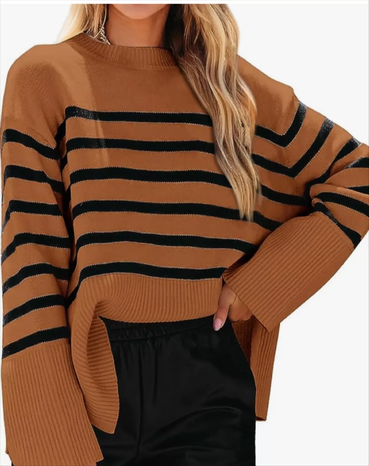 Ruffle Cold Shoulder Sweater curated on LTK in 2023