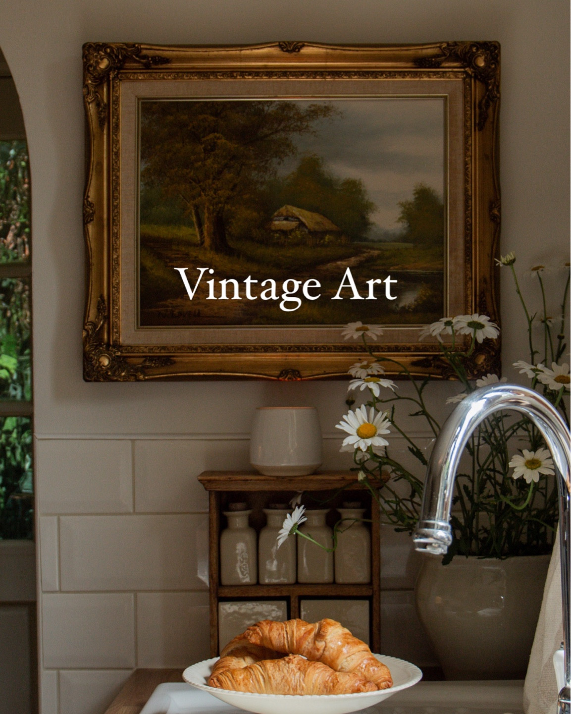 Vintage Gold Frame Paintings #vintageart #cottagedecor #art 

#LTKuk #LTKhome