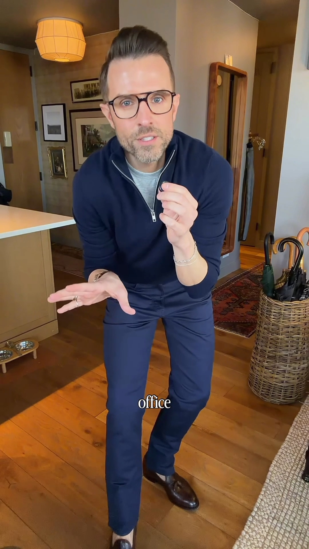 Found my new spring uniform. 🦋 There’s nothing more versatile than a navy trouser and a crisp tee, but adding the cashmere 1/4 zip over the shoulders is the perfect "just in case" layer for those breezy spring mornings! Quality pieces at a price point that actually makes sense.
@Quince  #quincepartner


#LTKootd #LTKMens #LTKgrwm