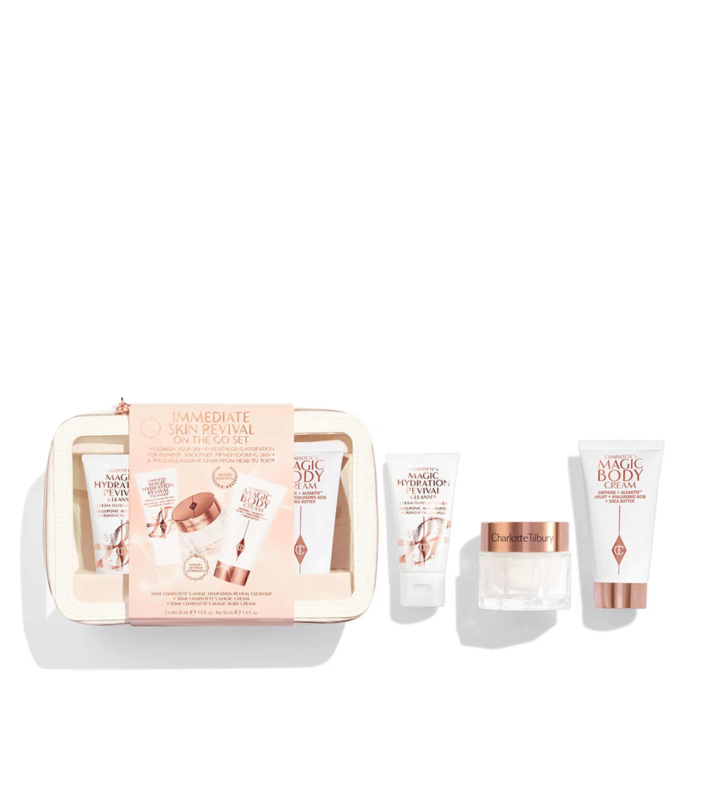 Charlotte Tilbury Immediate Skin Revival On The Go Gift Set | Harrods (US)