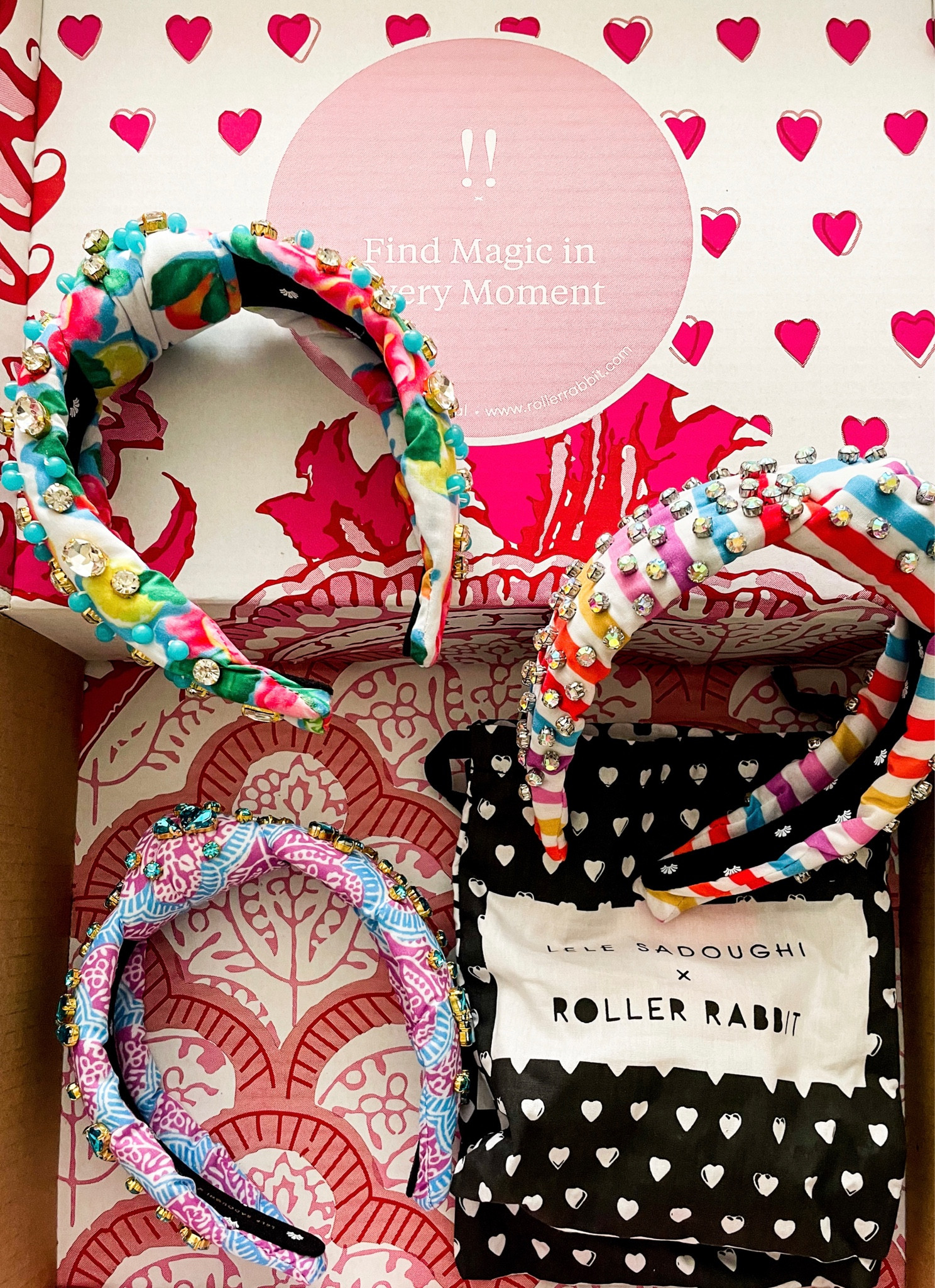 The Roller Rabbit x Lele Sadoughi collaboration is on deep markdown.