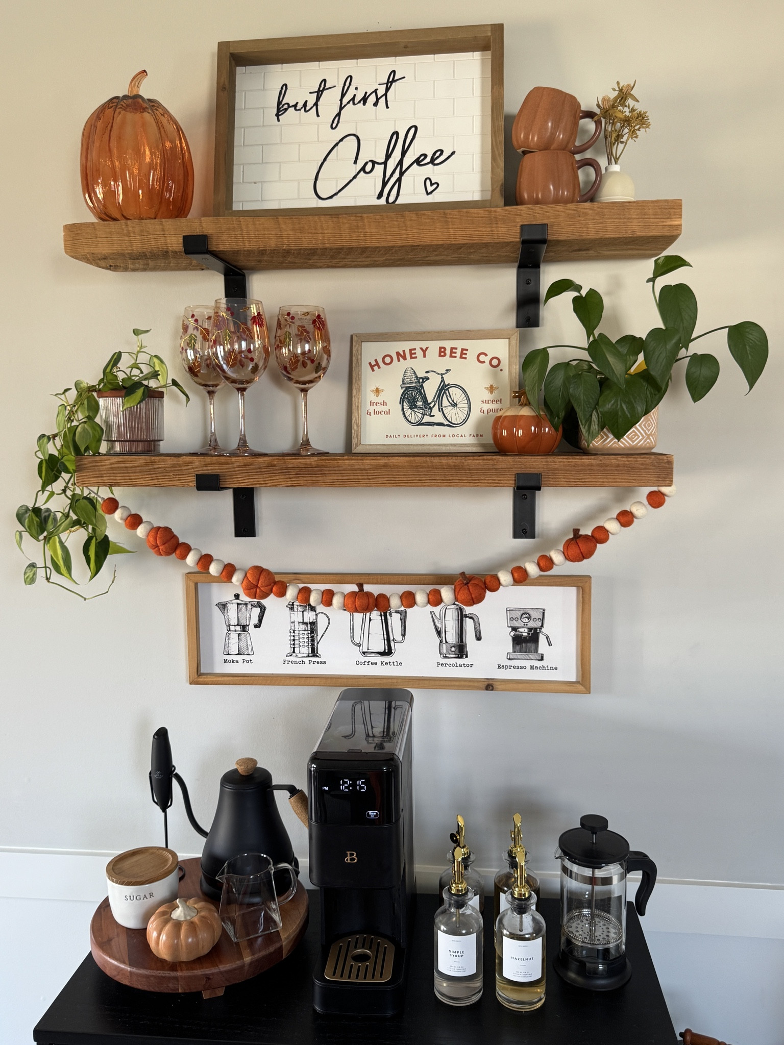 Fall Coffee Bar Inspo 🤎🍂🍁☕️