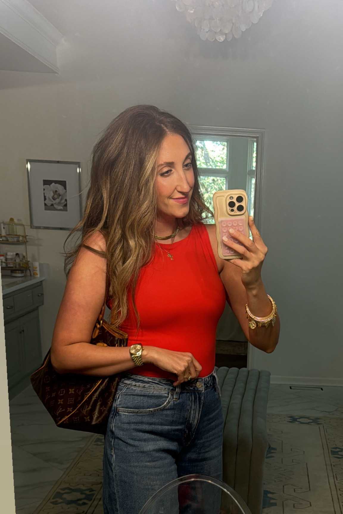 Double lined bodysuit! Love it! I sized down to a small 

#LTKFindsUnder50 #LTKStyleTip #LTKSaleAlert