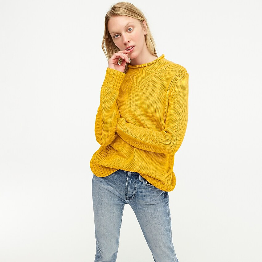 Women's 1988 rollneck™ sweater in cotton | J. Crew US