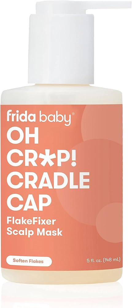 Frida Baby Oh Cr*p! Cradle Cap Flake Fixer Scalp Mask | Dandruff Shampoo Cleans Baby's Scalp Whil... | Amazon (US)