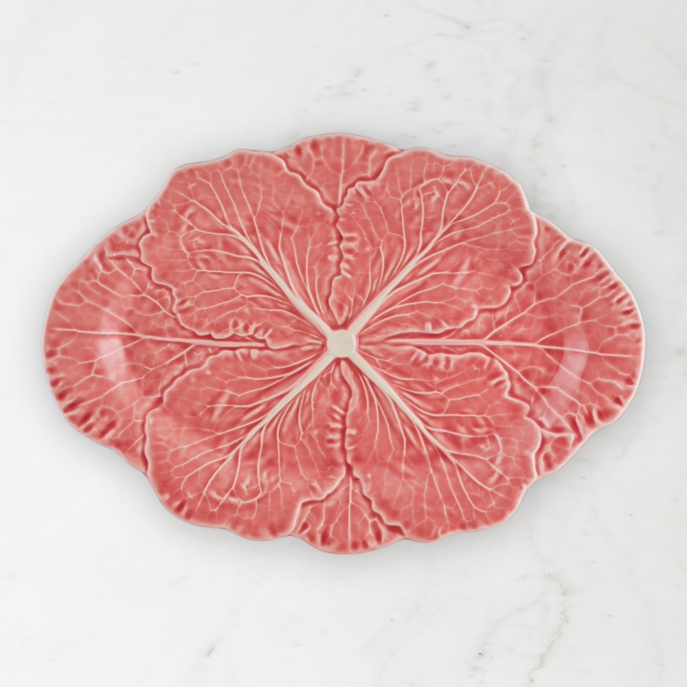 Bordallo Pinheiro Cabbage Oval Platters | Williams-Sonoma