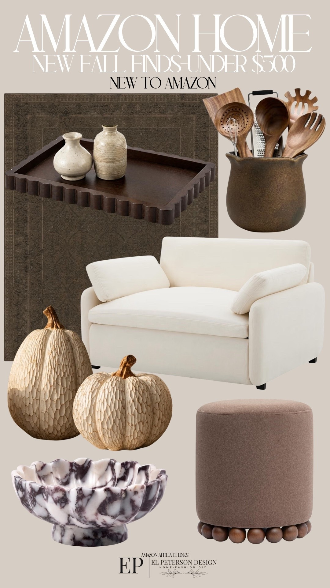 Amazon
Rug
Tray
Accent Chair
Pumpkins
Ottoman

#LTKHome