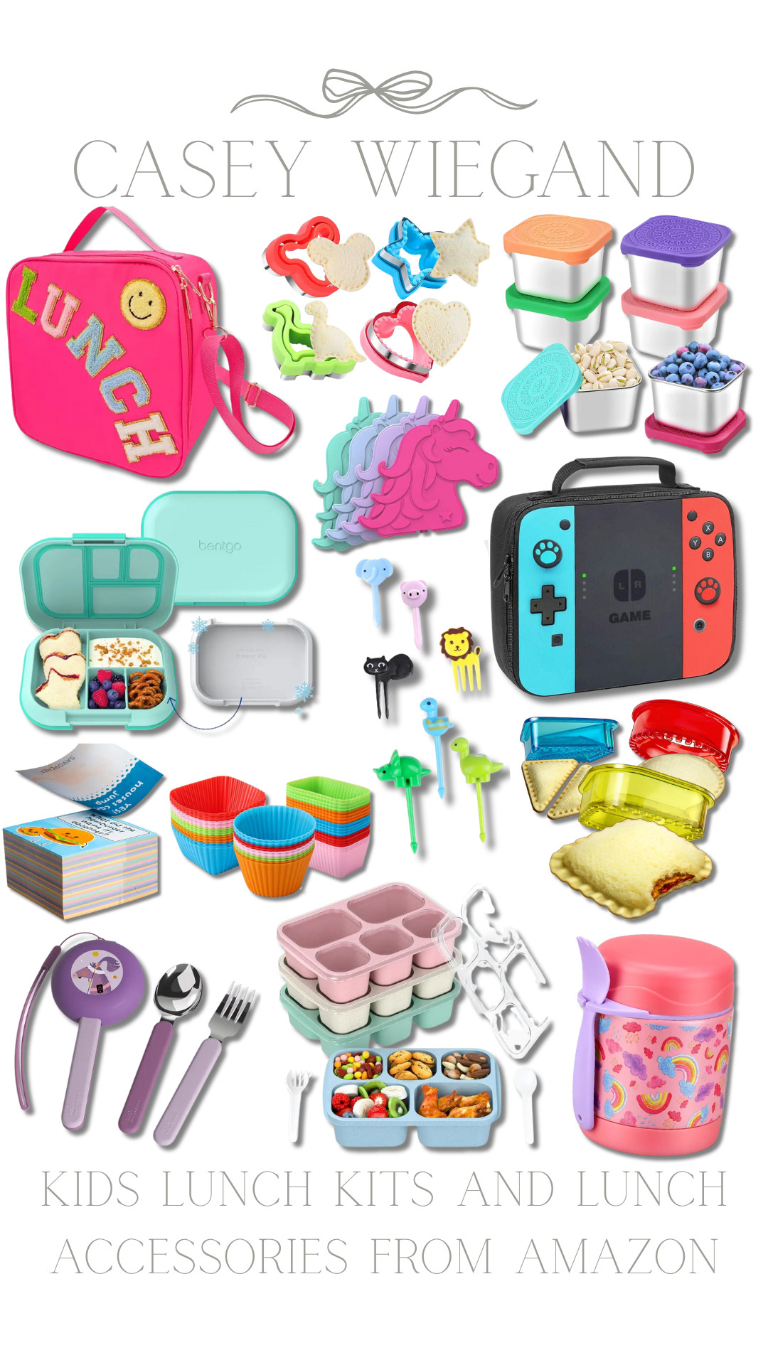 Lunchbox goals 🍱✨ Rounded up the cutest + most functional Amazon lunch kits and accessories for kids—making back to school meals fun, easy, and mess-free! #AmazonFinds #LTKkids #BackToSchool #LunchboxEssentials #LTKBacktoSchool 

 