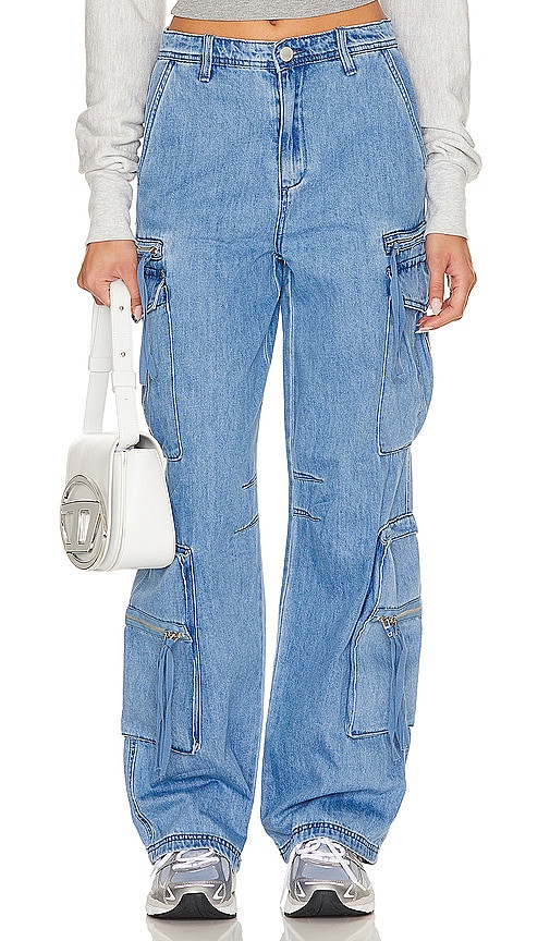 BLANKNYC Cargo Jeans in Denim-Light. - size 29 | Revolve Clothing (Global)