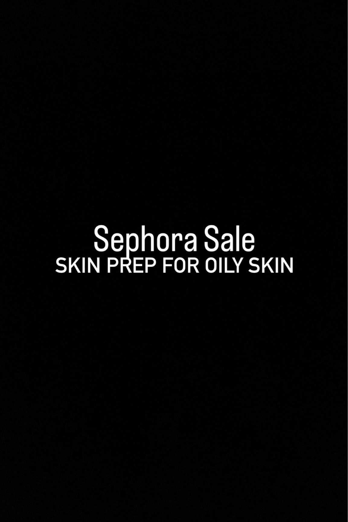 Prep for Oily skin

#LTKbeauty #LTKBeautySale