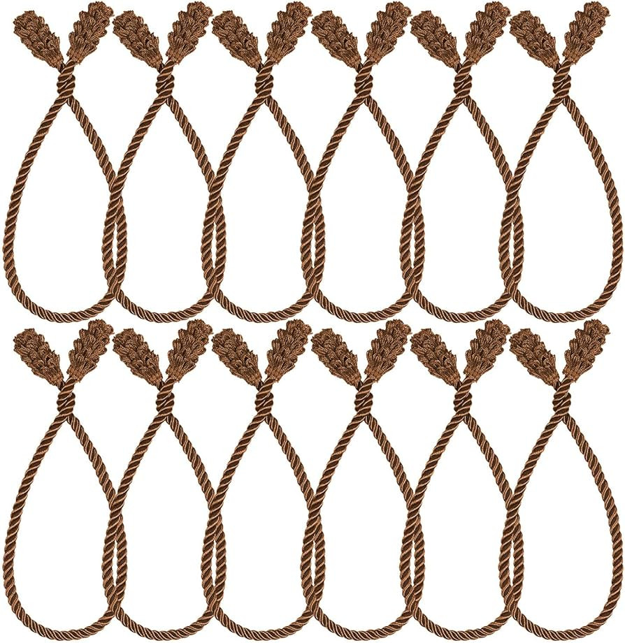 Shappy 12 Pieces Christmas Garland Ties for Banister Christmas Decorative Reusable Flexible Twist... | Amazon (US)