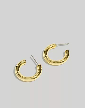 Chunky Small Hoop Earrings | Madewell