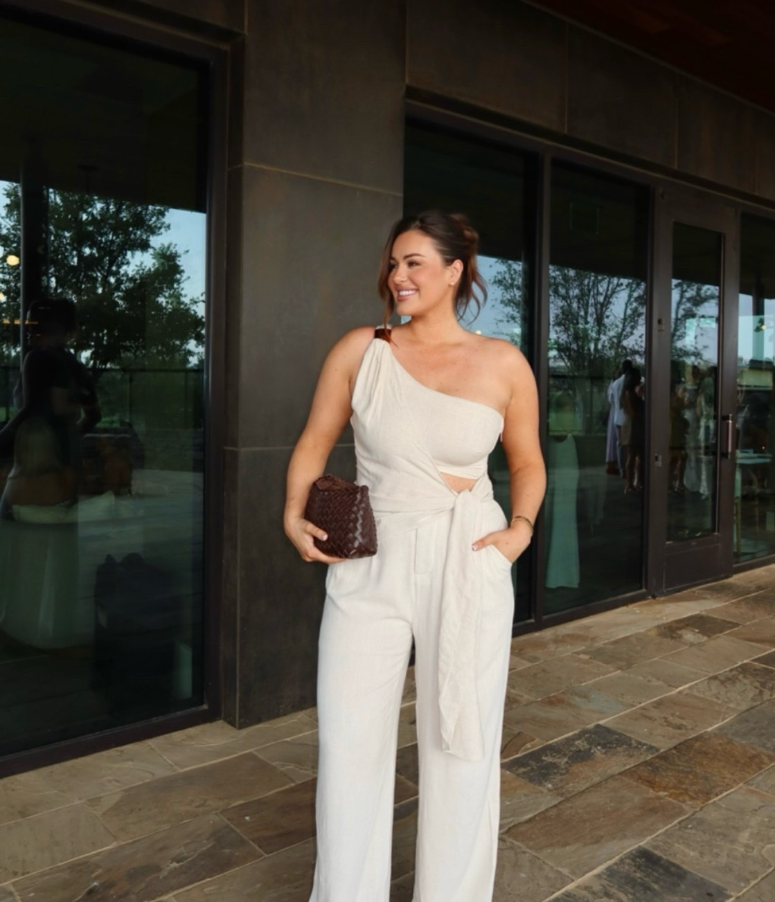 Date night linen neutral pants matching set!

#LTKootd #LTKgrwm
