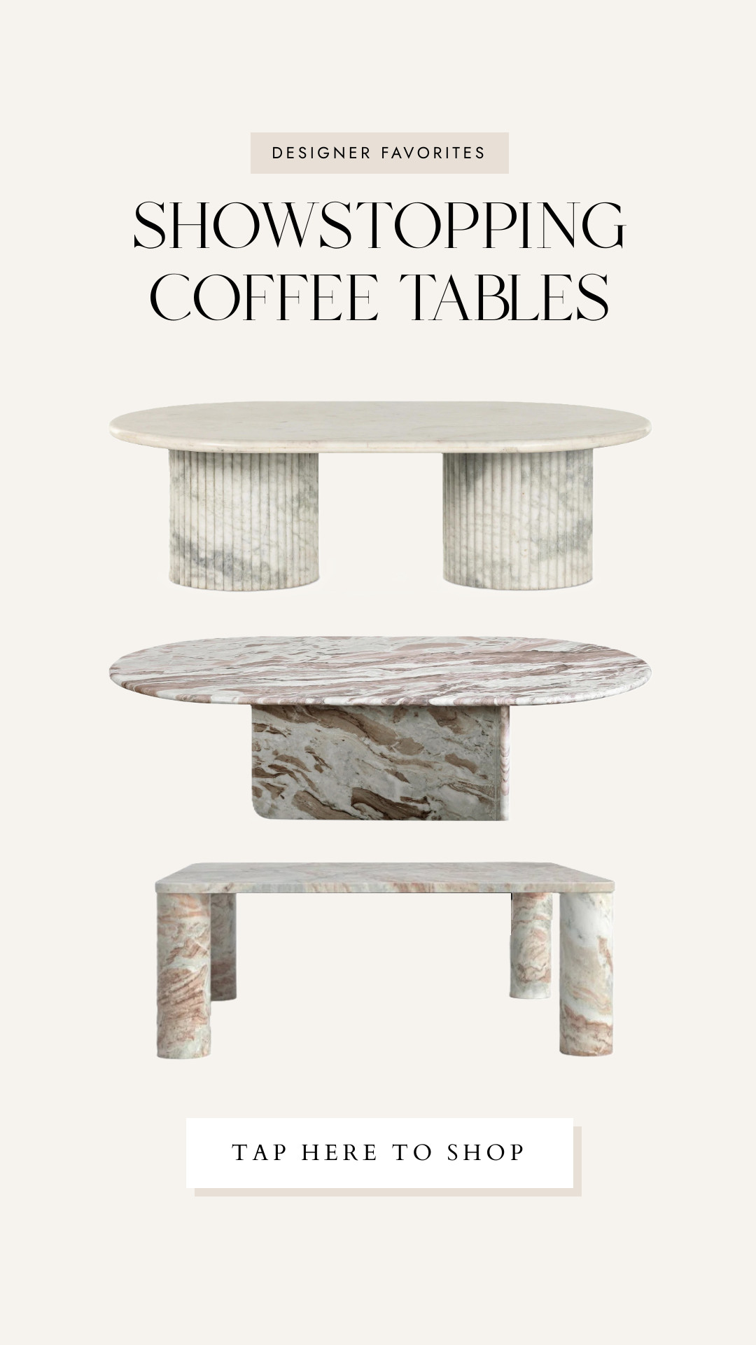 These stunning coffee tables are the perfect way to elevate your space!  

 #LTKHome #LTKSaleAlert #LTKStyleTip