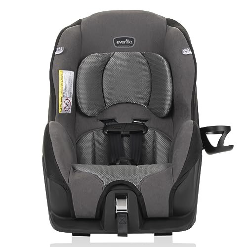 Evenflo Tribute LX 2-in-1 Lightweight Convertible Car Seat, Travel Friendly (Saturn Gray) | Amazon (US)