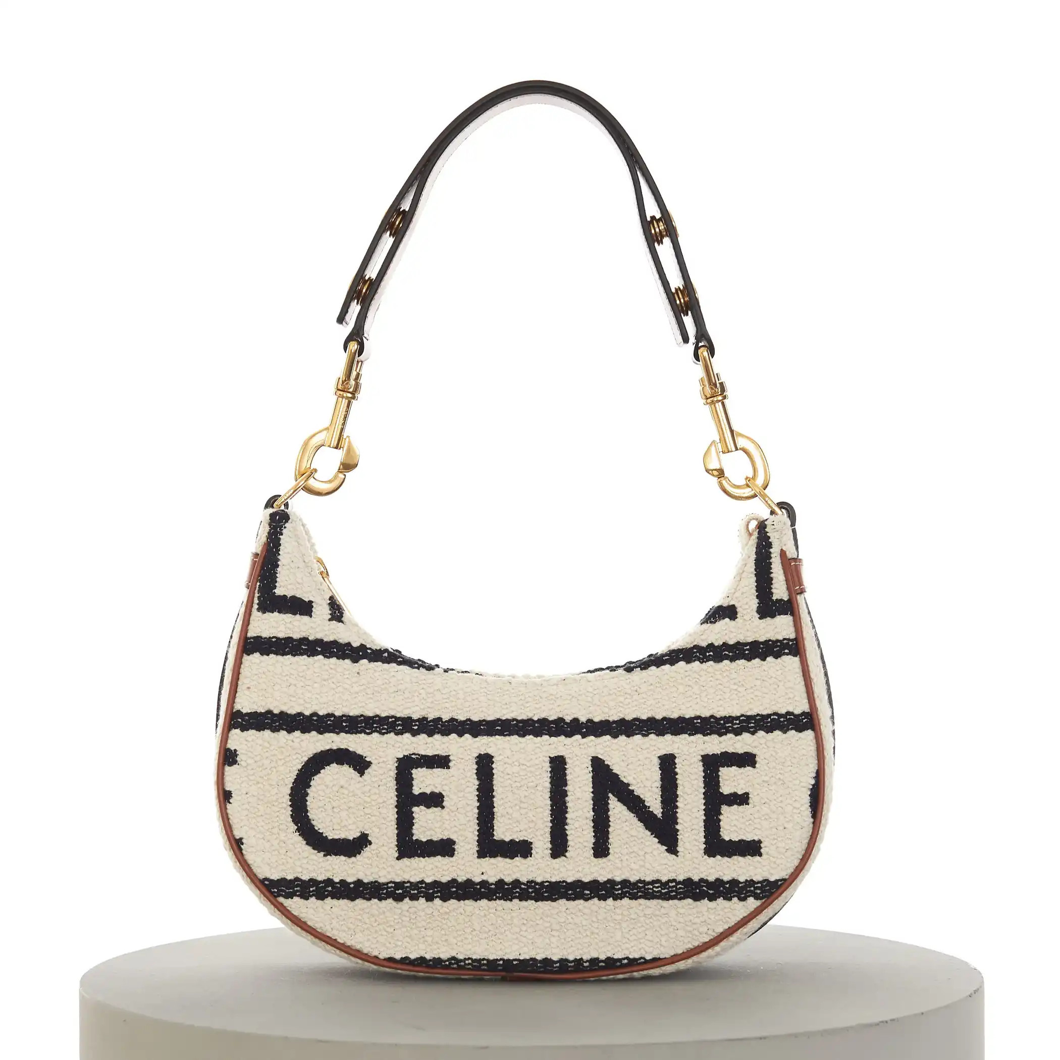 Celine Medium Ava Strap Bag In Textile With Logo Print | Grailed | Grailed