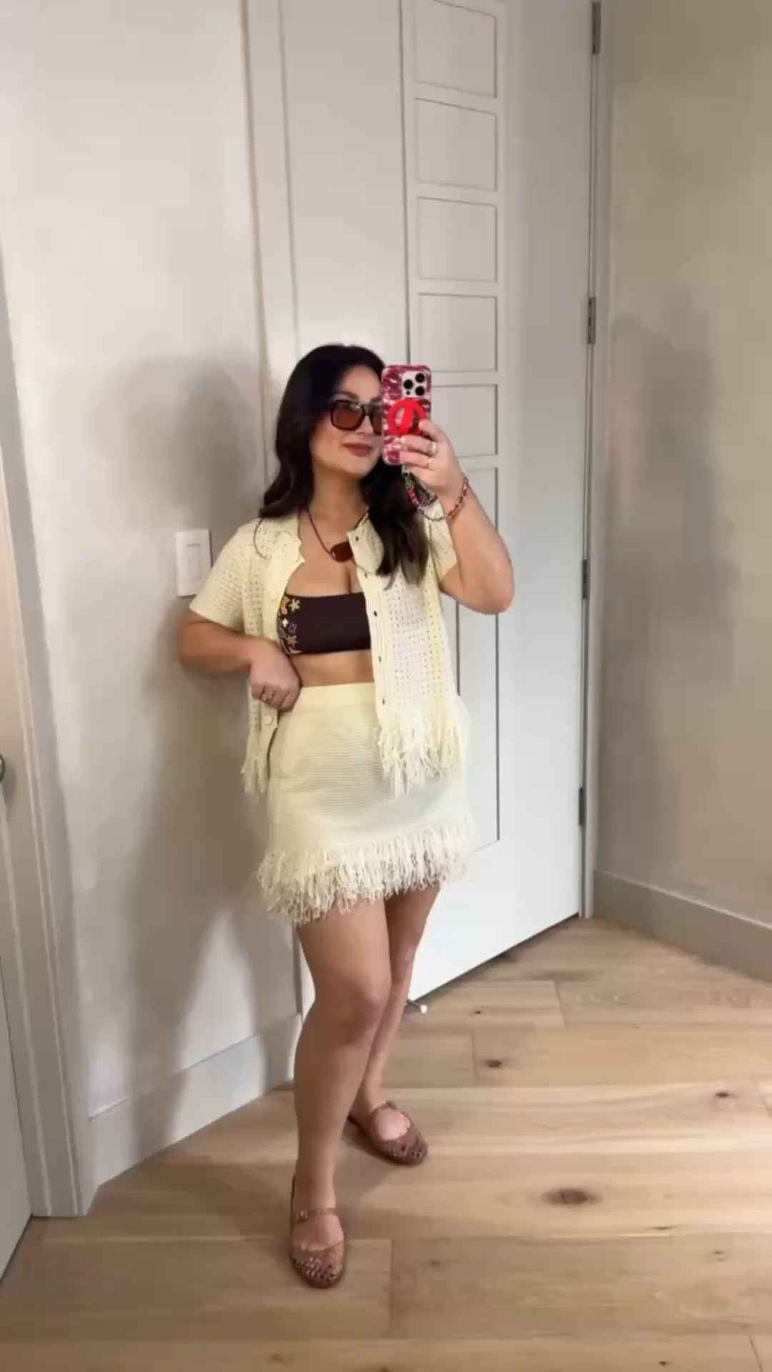 This is the coverup you will pack for every beach trip, pool day, and last minute vaycay! Obsessed is an understatement! 

🏝️For sizing, I am 5’0” & 140lbs

Set size small 
Bathing suit top size medium 
Bathing suit bottoms size large


#LTKSwim #LTKPetite #LTKTravel