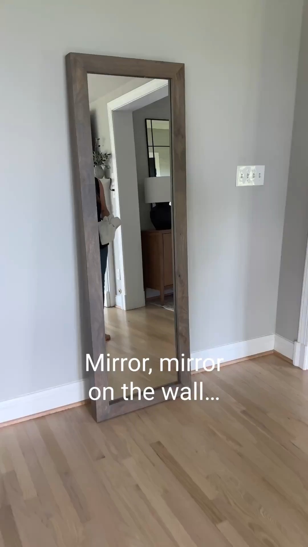 We swapped our tiny floor mirror for this gorgeous floor length one from @Wayfair and it is so pretty. I feel just a little more grown-up every time I look in it! 

#wayfair #wayfairpartner #LTKSummerEdit



#LTKHome #LTKSeasonal