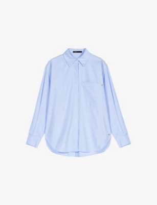 Relaxed-Fit Chest-Pocket Cotton-Poplin Shirt | Selfridges