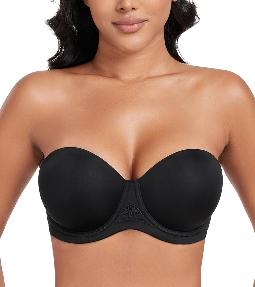 DotVol Women's Multiway Strapless Bra Full Figure Underwire Contour Beauty Back Plus Size Bra | Amazon (US)
