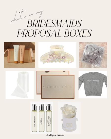 What I put in my bridesmaid proposal boxes!!! 

#LTKFind #LTKwedding #LTKbeauty