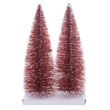 12" Red Bottle Brush Trees, 2ct. by Ashland® | Michaels Stores