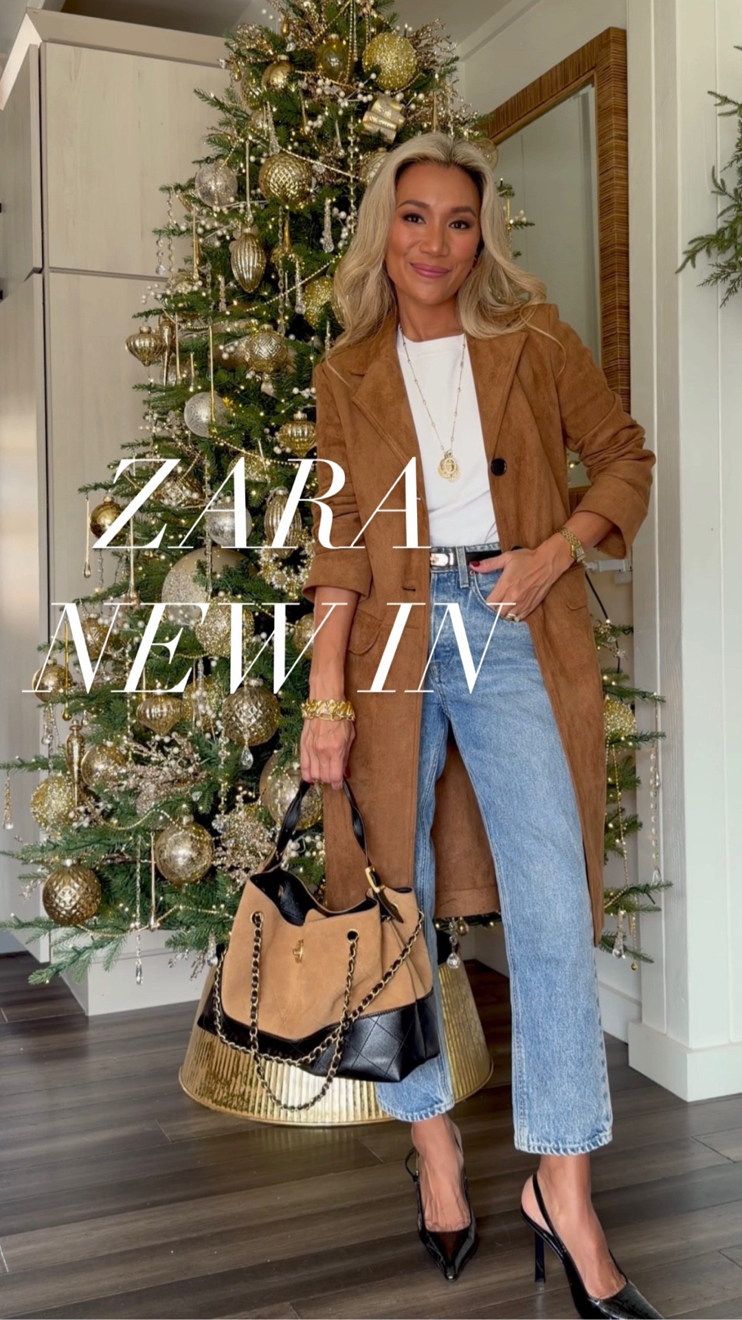 ZARA NEW IN! Wearing the smallest size on everything. ✨

Colors may vary on the image links but once you click the link, the color I’m wearing will appear! ♥️

#LTKSeasonal #LTKStyleTip #LTKFindsUnder50