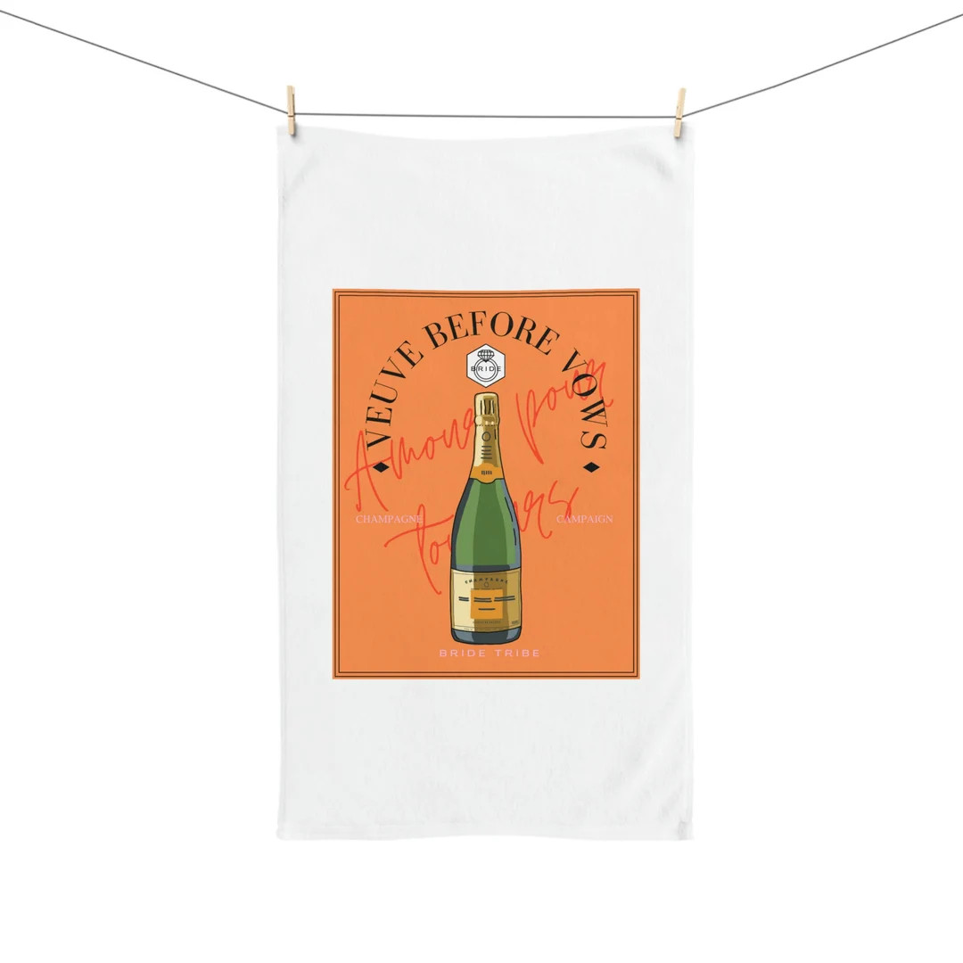 Veuve Before Vows Face Towel | Etsy (US)