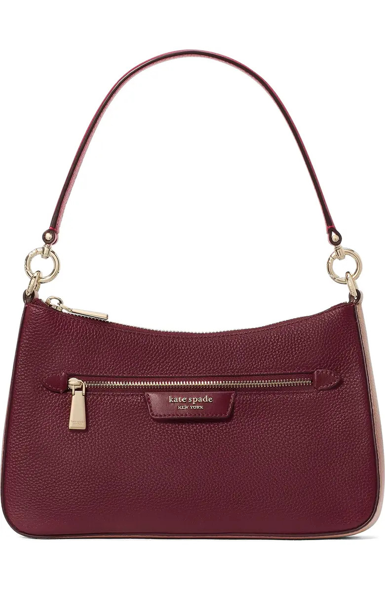 hudson pebbled leather medium shoulder bag | Nordstrom