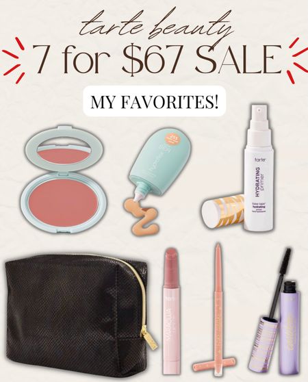 Tarte beauty sale 7 for $67!

#LTKfindsunder50 #LTKbeauty #LTKSale