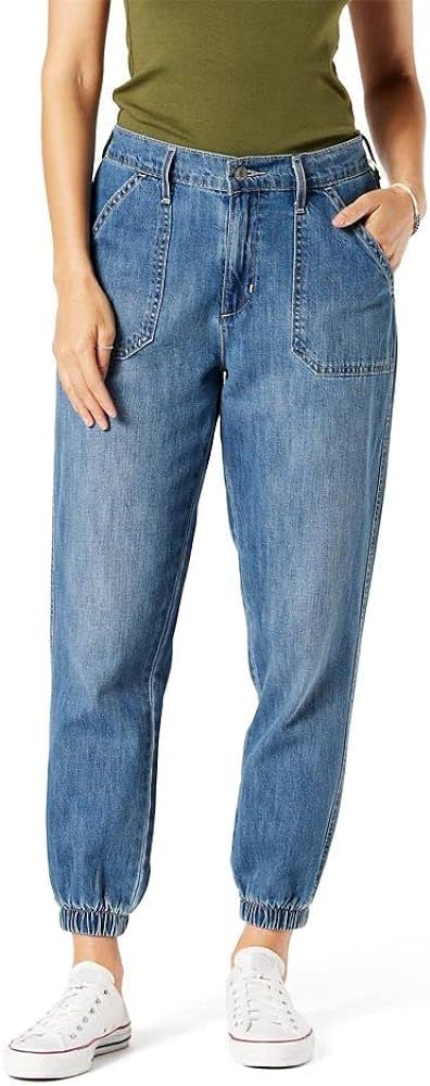 Signature by Levi Strauss & Co. Gold Label Women's Mid-Rise Jogger (Standard and Plus) | Amazon (US)