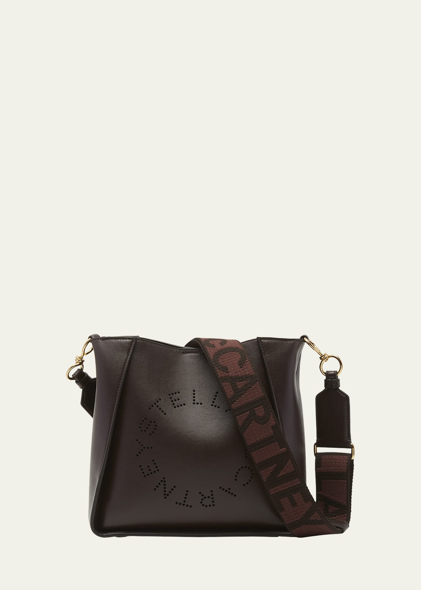 Stella McCartney Perforated Logo Alter Napa Crossbody Bag | Bergdorf Goodman