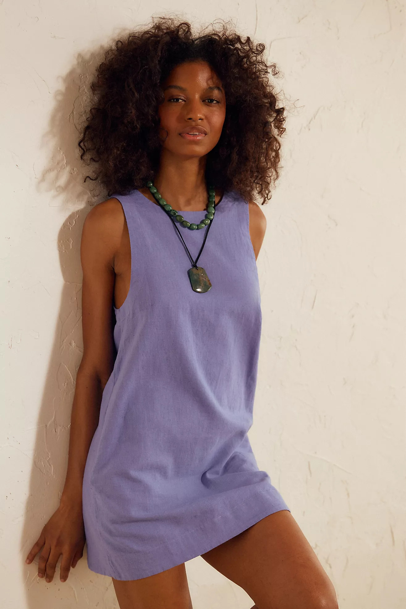 Full Of Sunshine Cotton-Linen Mini Dress | Free People (Global - UK&FR Excluded)