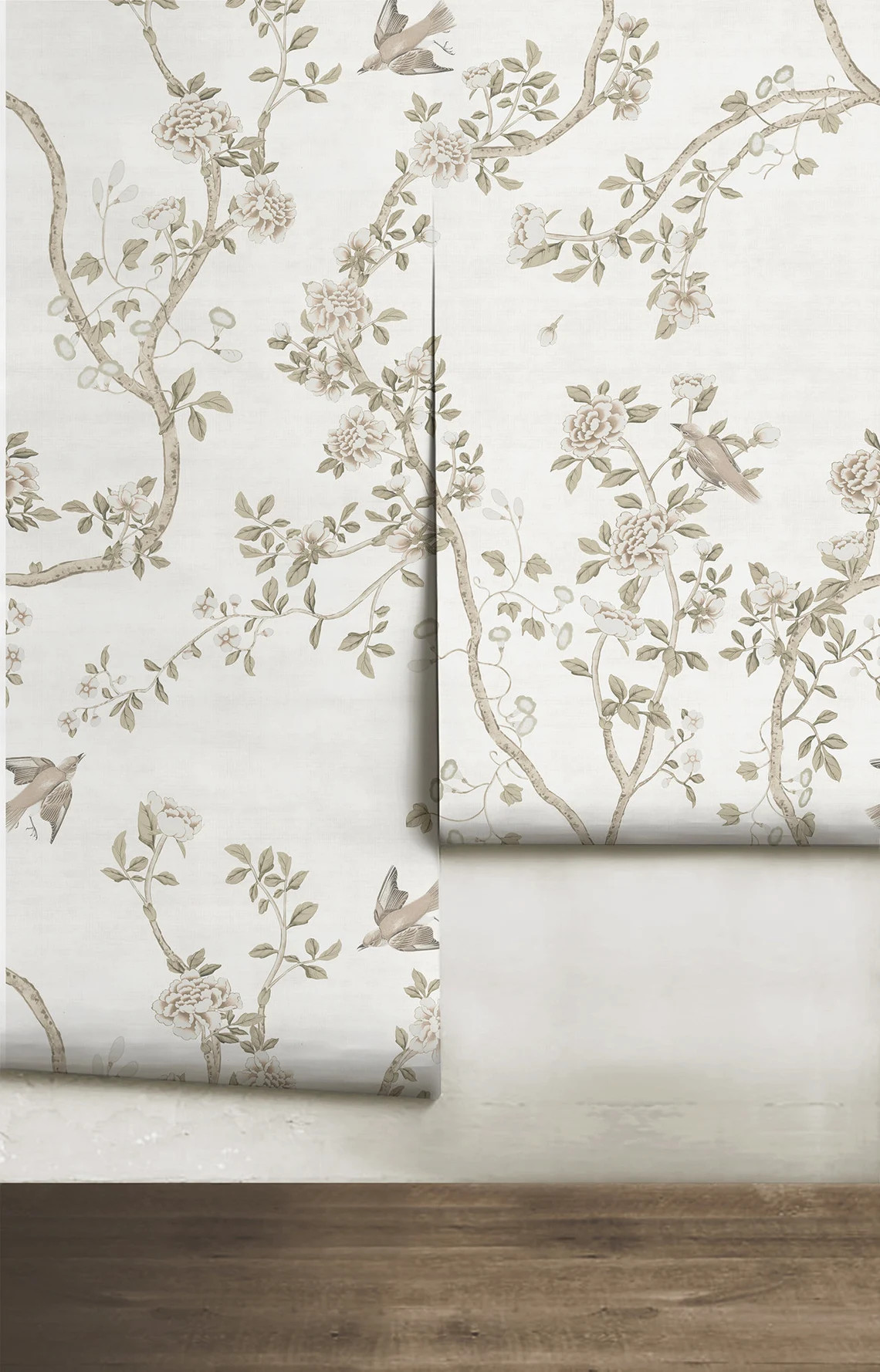 Chaumont  Tranquil  Peel 'n Stick or Prepasted Wallpaper - Etsy | Etsy (US)