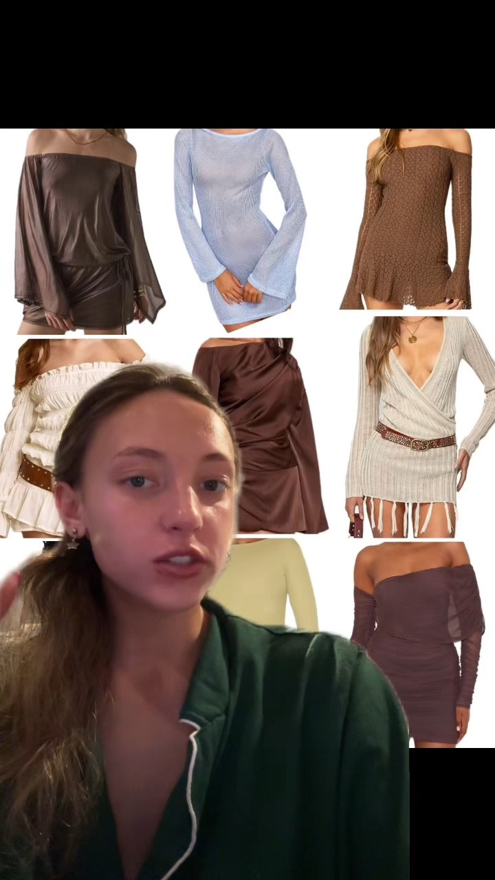 fall 21st birthday longsleeve dresses!!! even just great dresses to have for fall! 
#asos #revolve #urbanoutfitters #prettylittlething #freepeople 