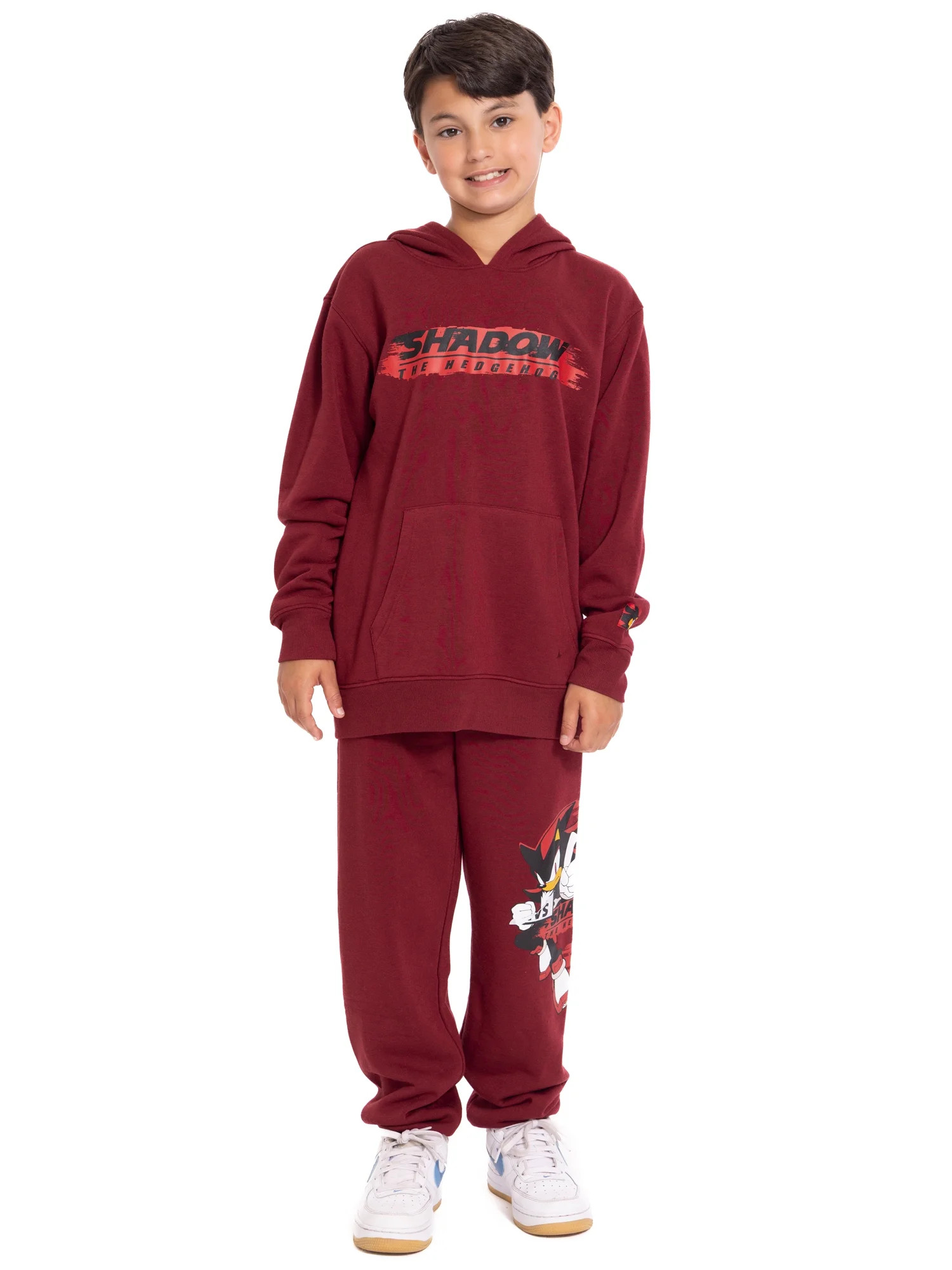 Sonic Shadow Boy's Graphic Hoodie with Matching Jogger Pant, 2 Piece Set, Sizes 4-16 | Walmart (US)