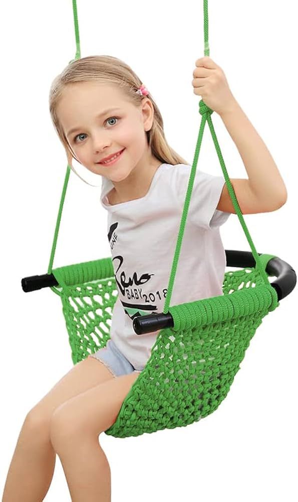 Hi-Na Kids Tree Swing Seat, Rope Swing Seat, Indoor Swing for Kids Outdoor Swing Seat Backyard Sw... | Amazon (US)
