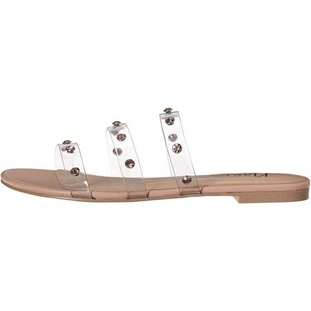 Nanette Nanette Lepore Women s Violet Flat Sandal Blush Size 6.5 | Walmart (US)