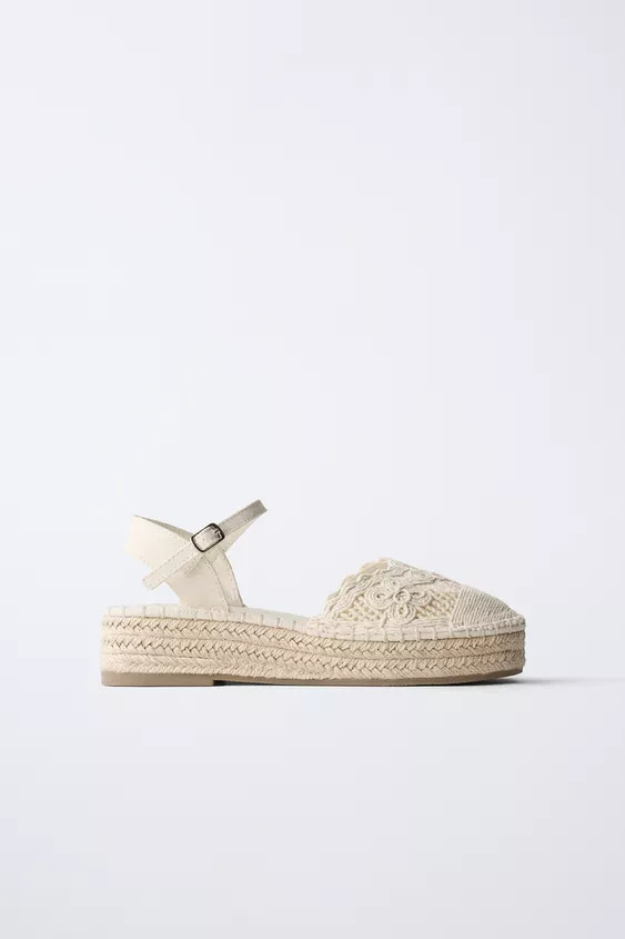 EMBROIDERED ESPADRILLES | Zara US