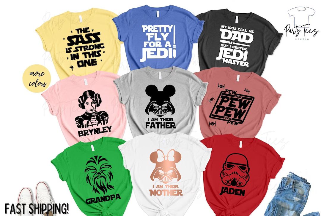 Star Wars Family Shirt, Star Wars Shirt, Disney Star Wars Shirt, Galaxy Edge Shirt, Star Wars Mat... | Etsy (US)