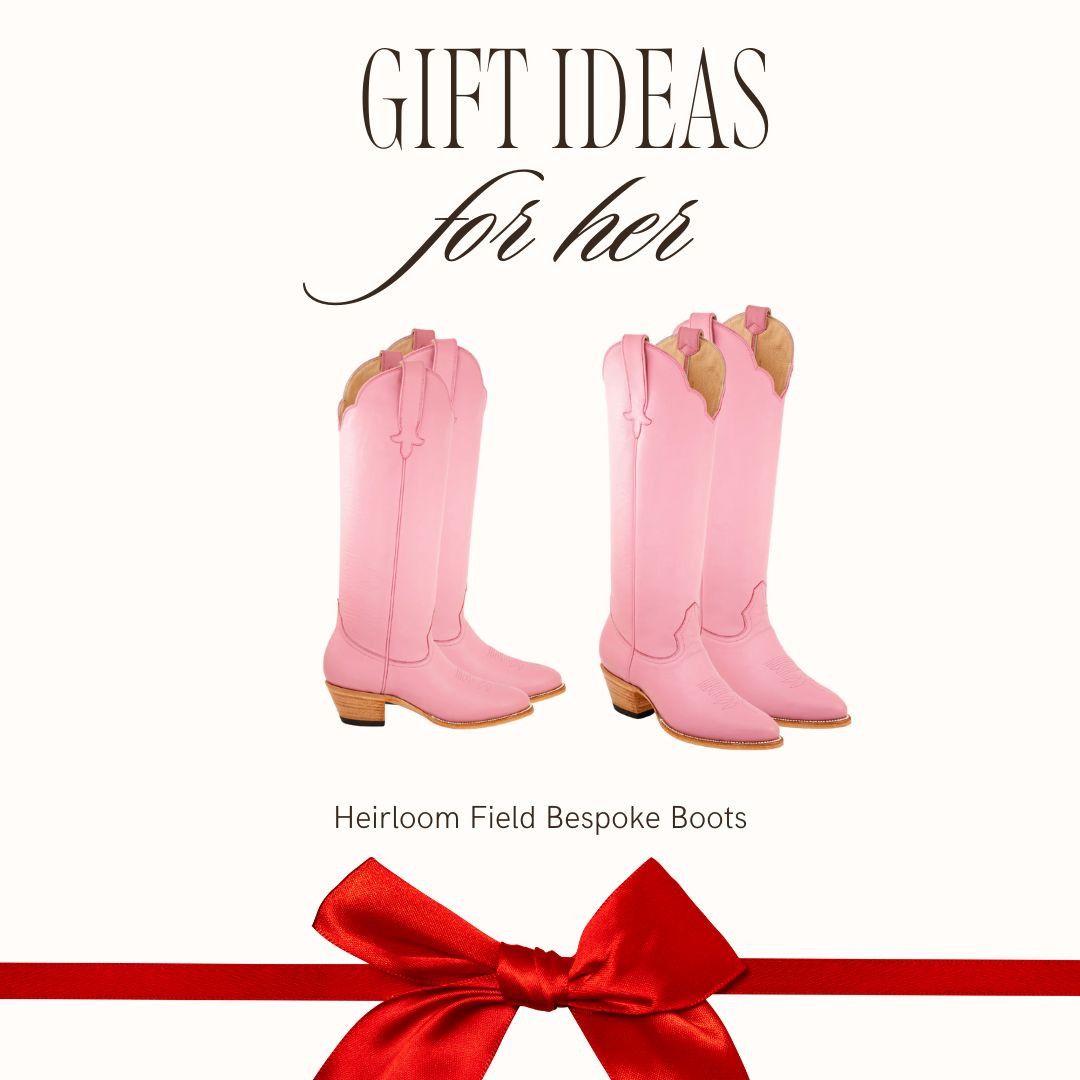 Complete your wardrobe with these handmade, luxury cowgirl boots! 🎄

Whether you're styling Christmas outfits or searching for the most comfortable luxury boots on the market, our 17" Buttery Soft Full-grain Calfskin Petal Pink Georgia Boots are a must-have.✨

These are a luxury gift for her that will be treasured forever! Add them to your wishlist, and tell your friends who appreciate incredible boots!

luxury gifts for her / holiday outfits / cowgirl boots / christmas outfits / gift guide for her / gifts for her / white elephant gift / holiday party outfit / gift guide / luxury gift for her / boots / anniversary gift / Valentine's Day gift / graduation gift / designer / small batch / limited edition / wedding shoes 

 #LTKGiftGuide #LTKHoliday #LTKShoeCrush
