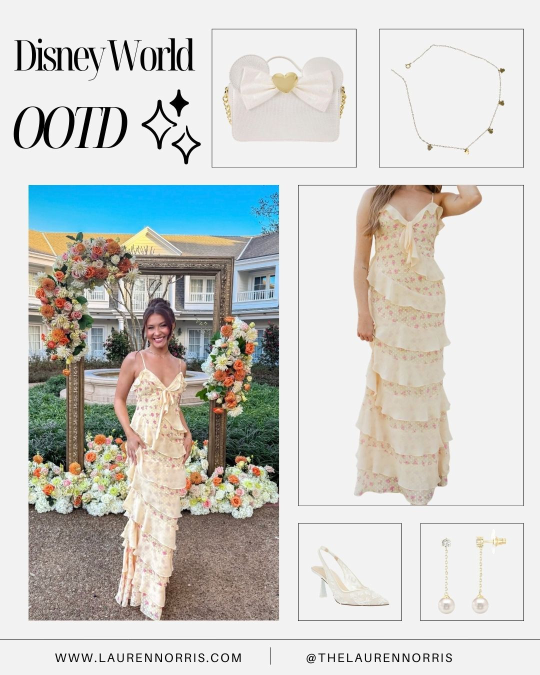 Long maxi yellow dress worn for Disney Weddings welcome dinner☀️💍 

 #LTKgrwm #LTKootd #LTKWedding