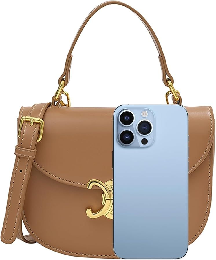 Women's Crescent Bag Designer Shoulder Bags Mini Clutch Purse Sling Crossbody Bag | Amazon (US)